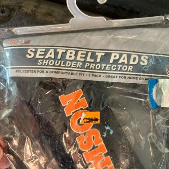 Clemson Tigers Seatbelt Pads Shoulder Protector *New* - Picture 3 of 10